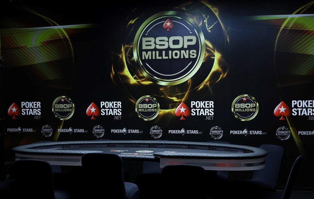 O Evento Principal é o grande torneio do BSOP Millions