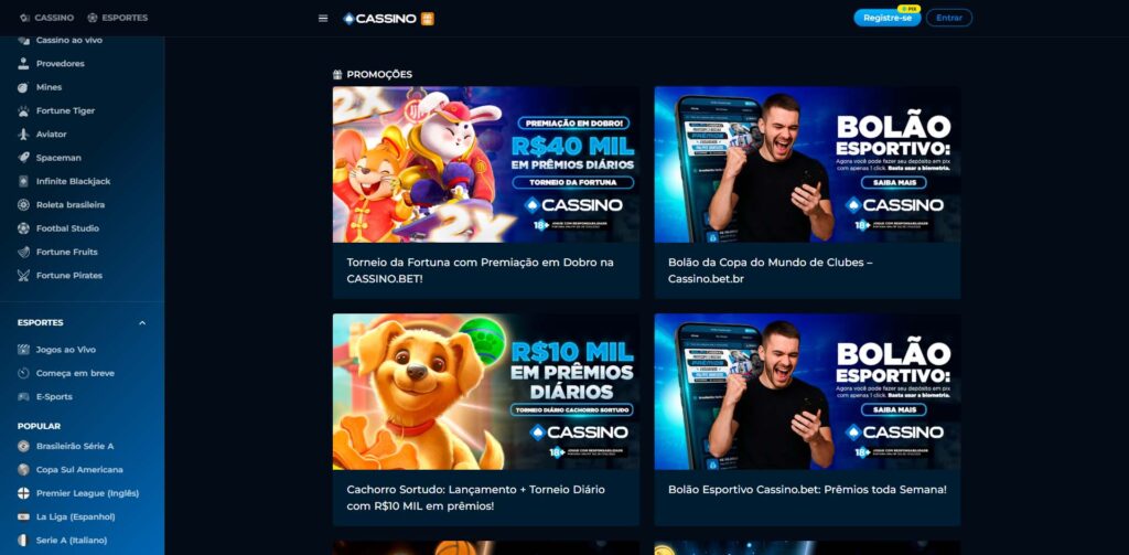 Cassino Pix Promoções