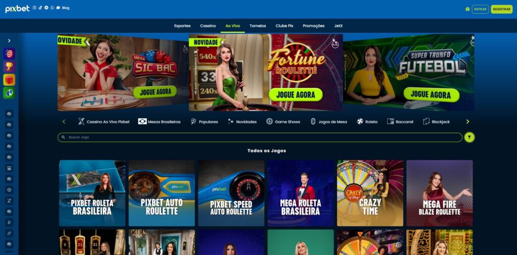 Site do Pix Bet Casino