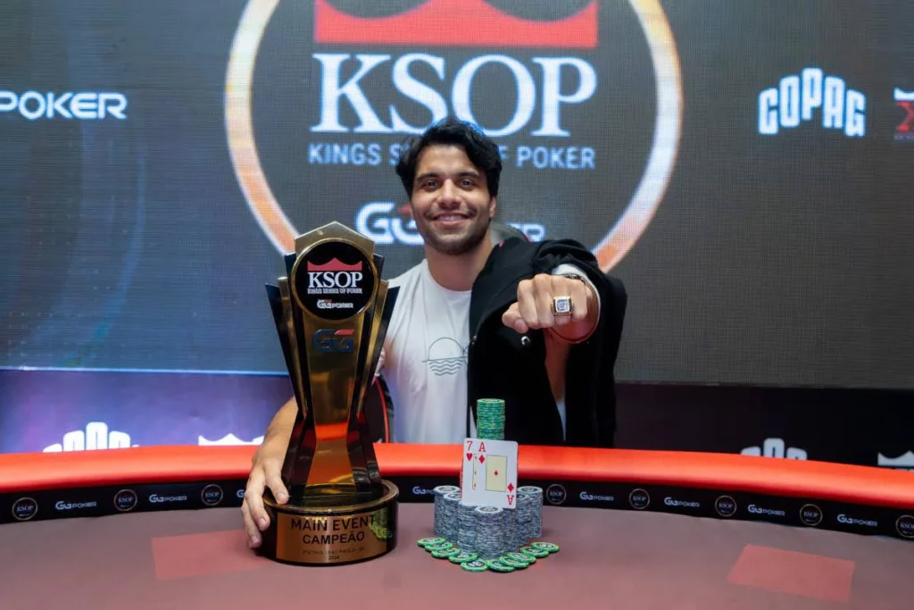 Renan foi campeão do Main Event da KSOP SP em 2024
