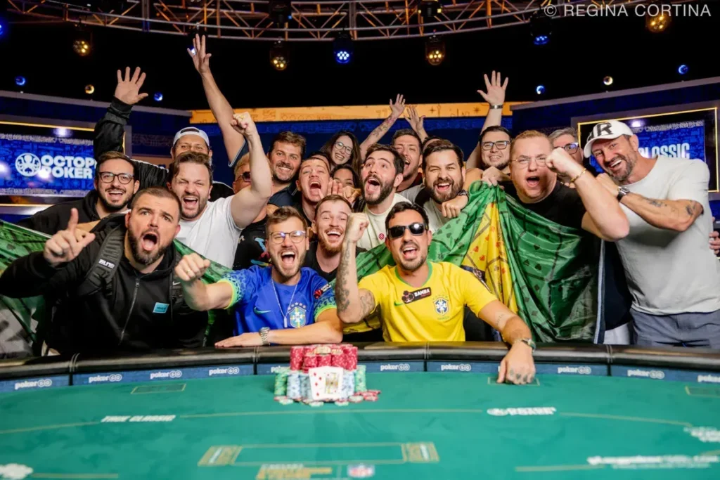 Brasil teve ano mágico na WSOP
