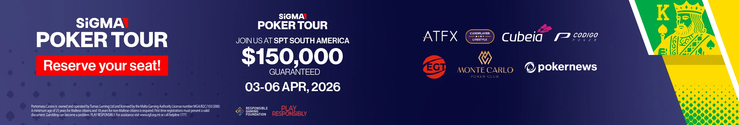 Sigma Brazil 2026 wide banner