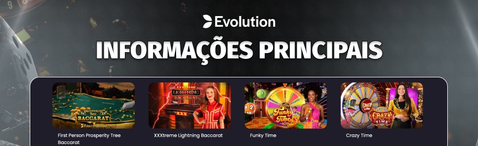 Evolution Gaming: informações principais