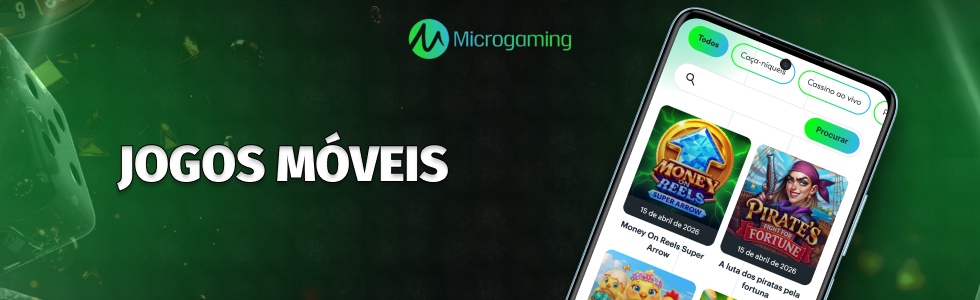 jogos móveis da Microgaming