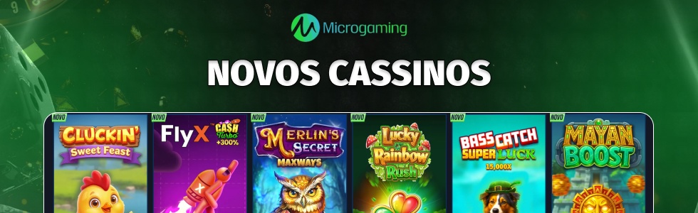 Novos casinos da Microgaming