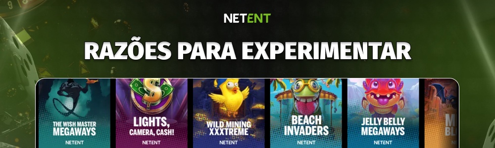 Razões para experimentar a NetEnt
