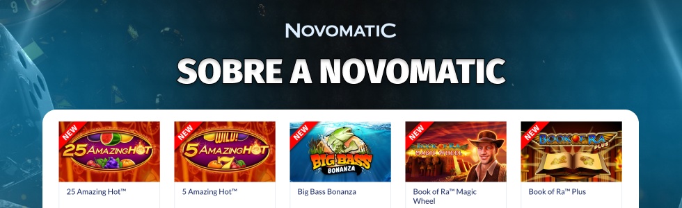 Novomatic sobre o fornecedor