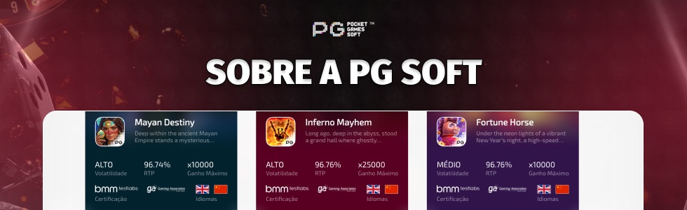 PG Soft: sobre o provedor