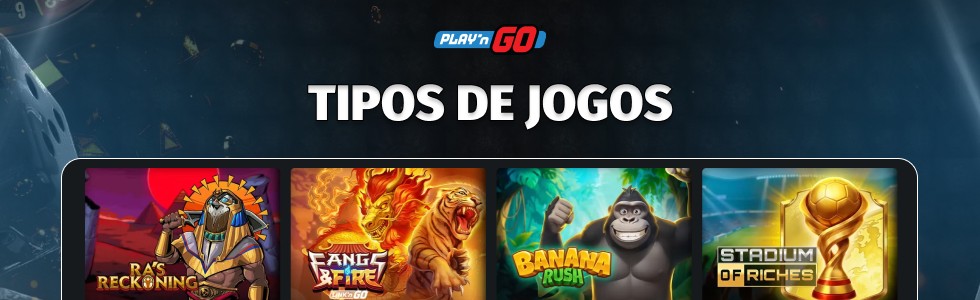 Play 'n Go: tipos de jogos