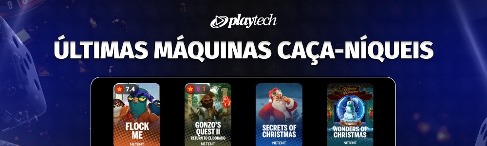 As últimas máquinas caça-níqueis da Playtech