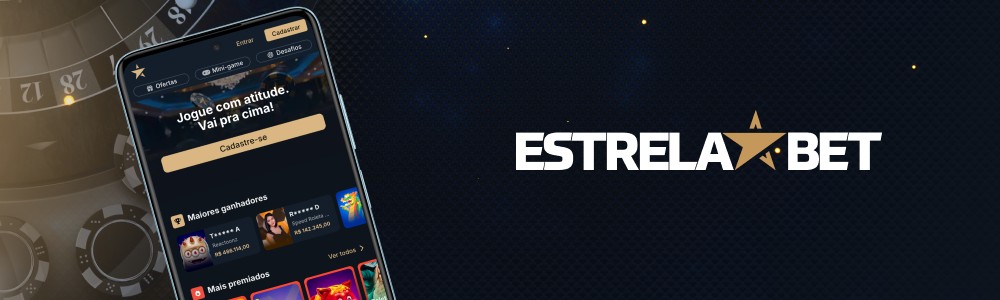 Aplicação móvel Pokerlistings Brasil na Estrelabet