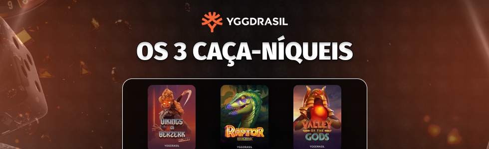 As 3 slots mais populares da Yggdrasil