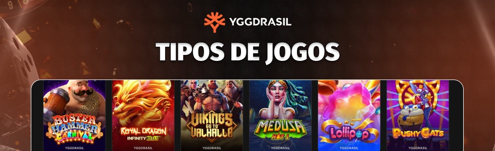 Tipos de jogos da Yggdrasil