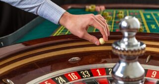 Um jogo de roleta